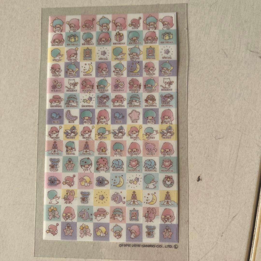 【激レア/未使用】リトルツインスターズ キキララ ステッカー シール 2016年