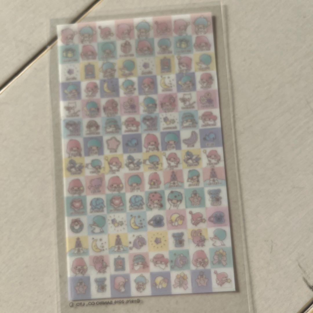 【激レア/未使用】リトルツインスターズ キキララ ステッカー シール 2016年