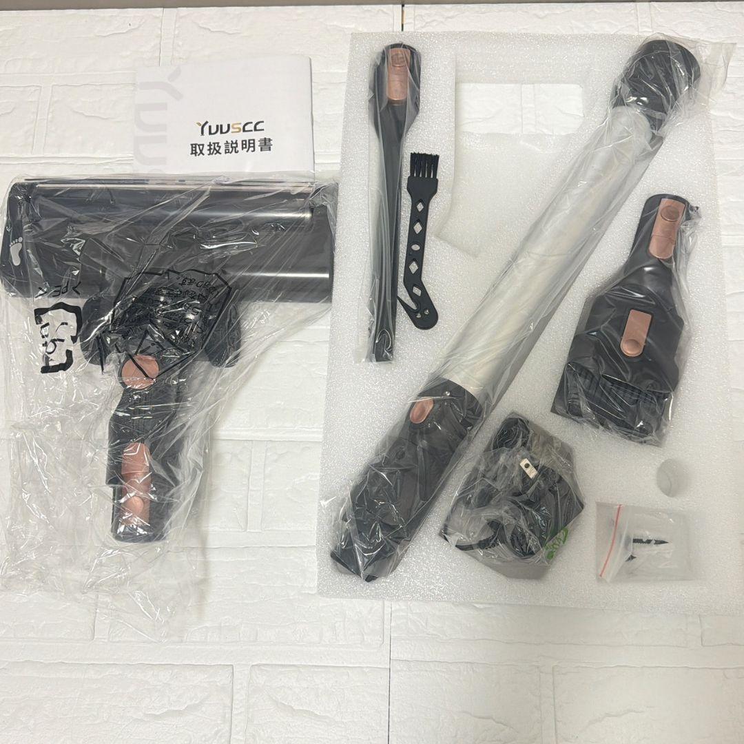 掃除機 コードレス 75Kpa真の超強力吸引 最軽量 自立式 サイクロン