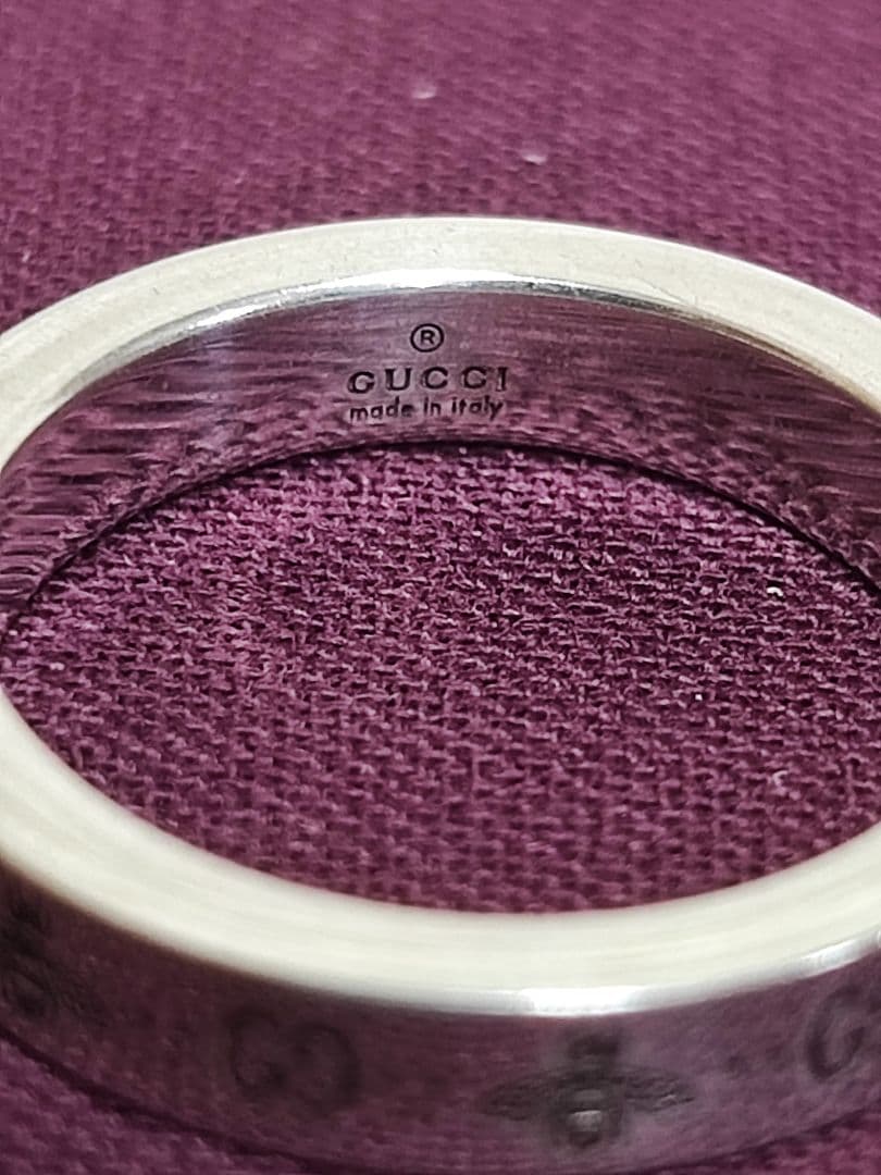 専用　新品 グッチ リング GUCCI GG＆ビー 指輪 15号