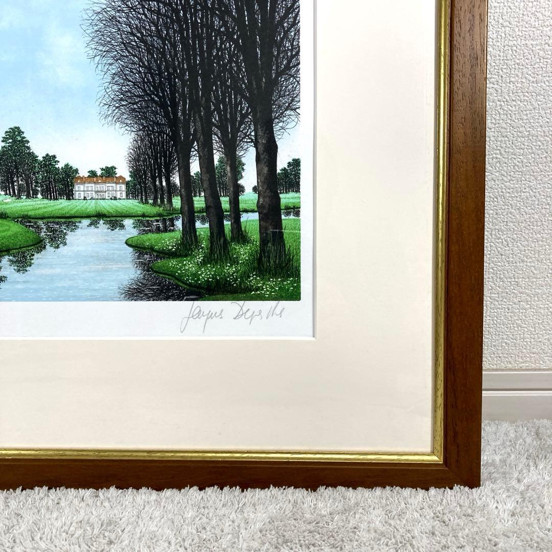 hana様 ジャック ・ デペルト　フォレストオークゴルフ場　リトグラフ 版画