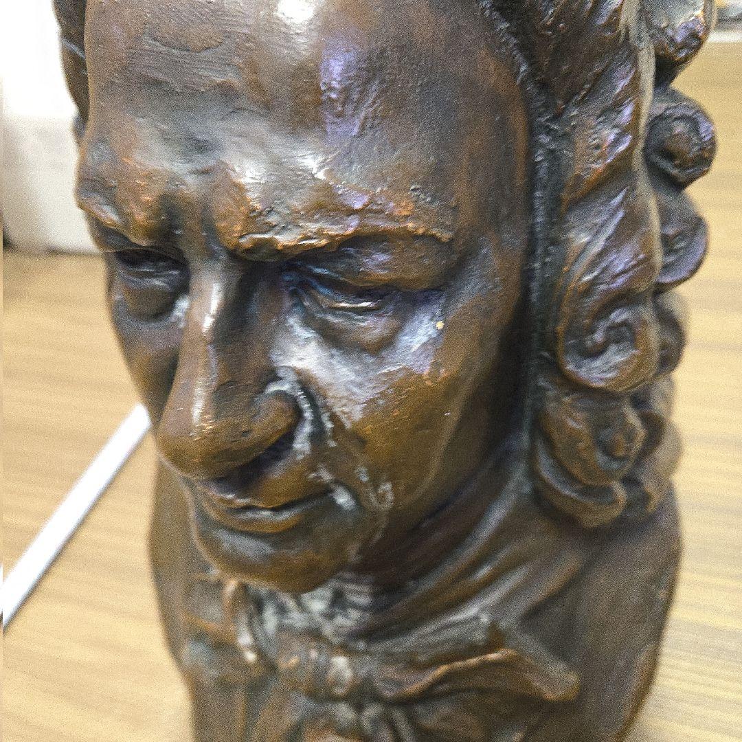 J.S.バッハ ブロンズバスト像　バッハ像（プロンズ風樹脂製）