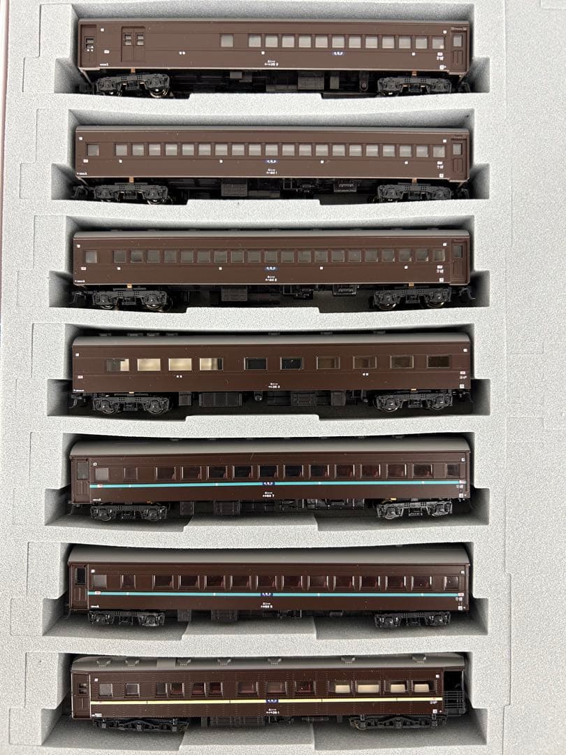 KATO 10-534.535 スハ 44系 特急「つばめ」7両基本.6両増結