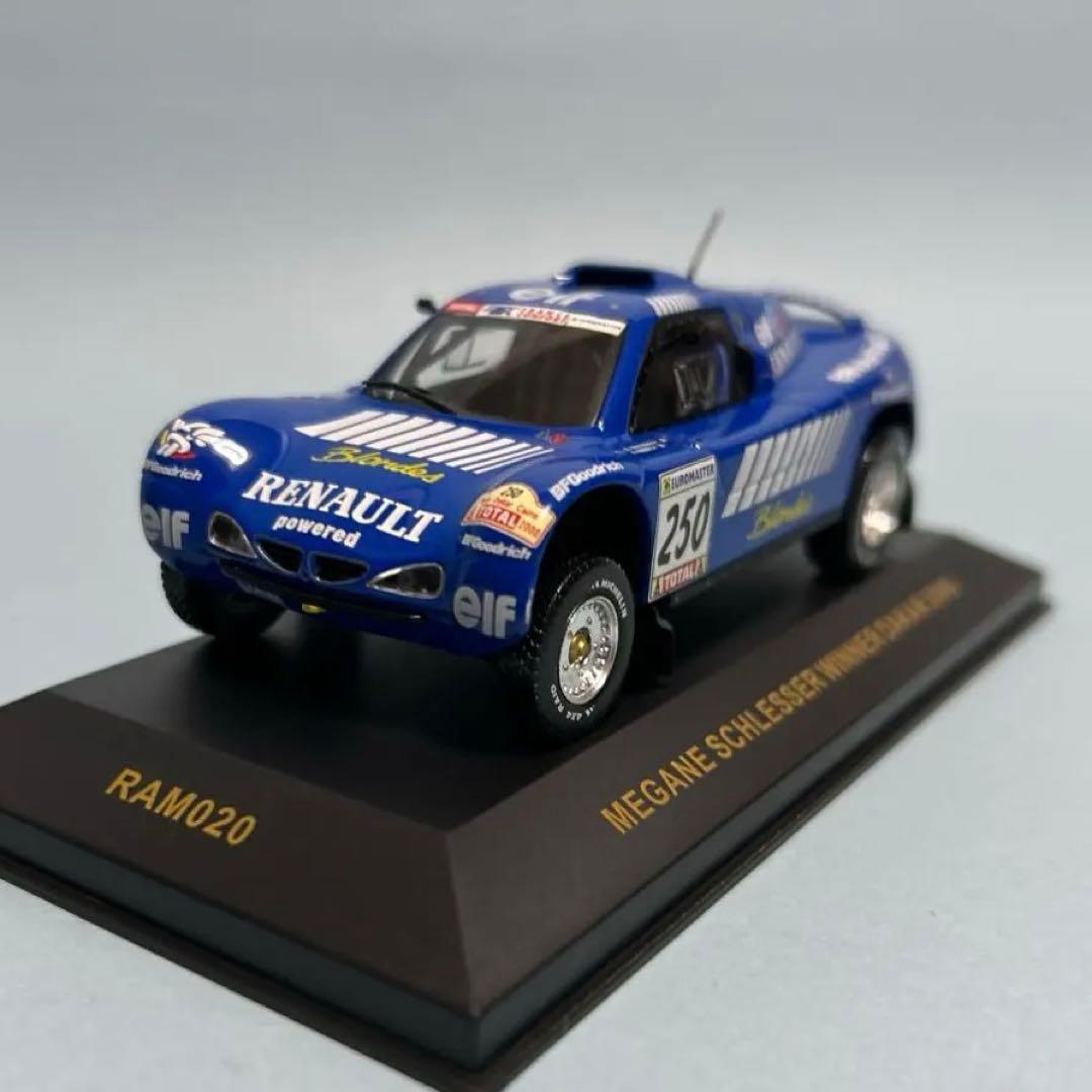 ixo•1/43•シュレッサー ルノー メガーヌ•パリダカ2000優勝車