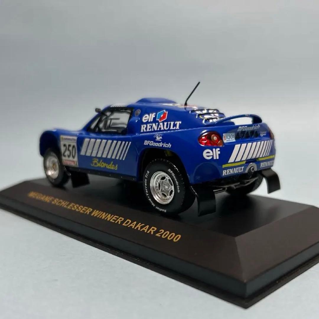 ixo•1/43•シュレッサー ルノー メガーヌ•パリダカ2000優勝車