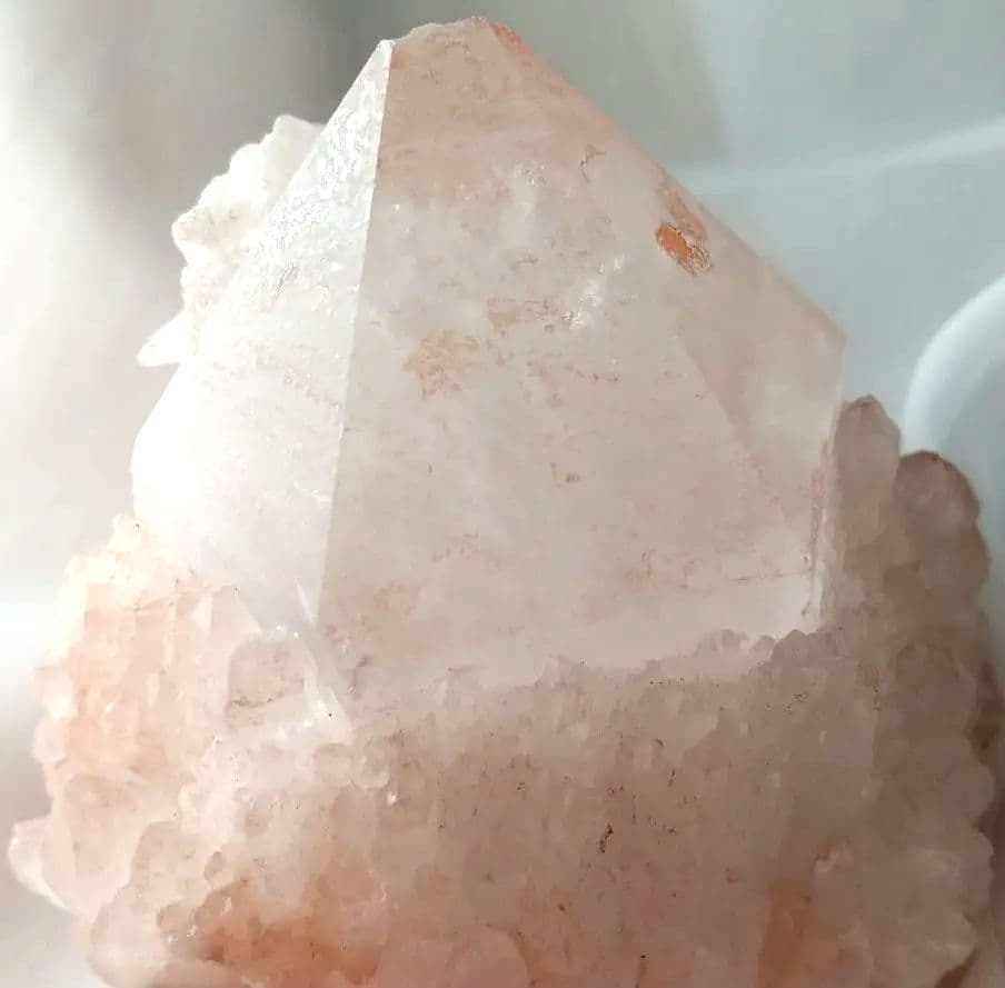 集合的な幸福・繁栄❇️マダガスカル産 ピンクキャンドルクォーツ 大 美クラスター