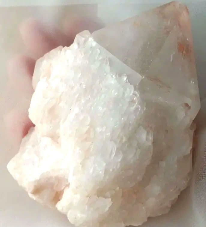 集合的な幸福・繁栄❇️マダガスカル産 ピンクキャンドルクォーツ 大 美クラスター