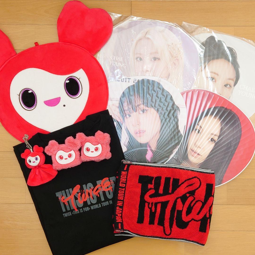 TWICE チェヨン コンサート グッズ まとめ売り うちわケース Tシャツ 等