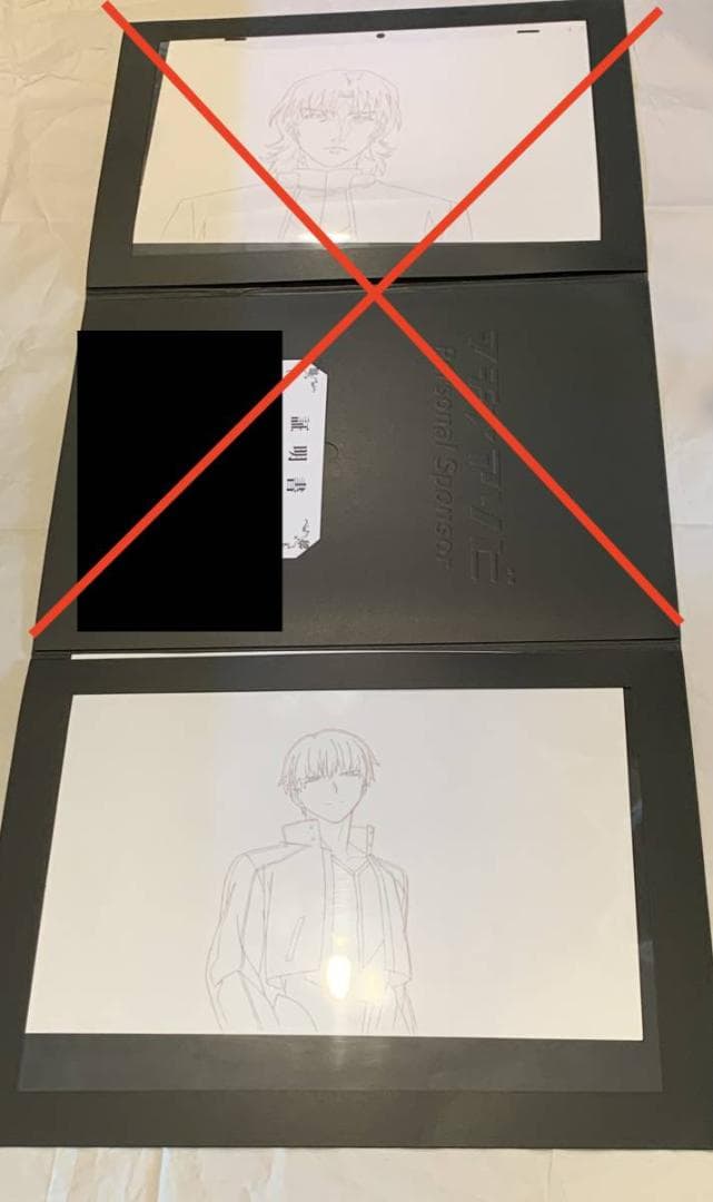 Fate/zero パーソナルスポンサー 原画 ギルガメッシュ