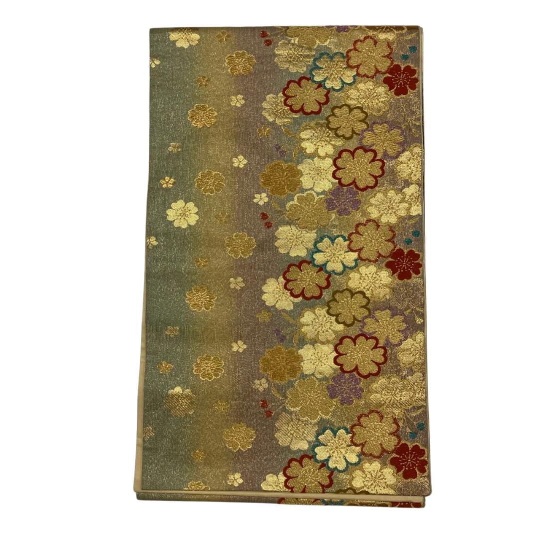 ≪早い者勝ち≫【お得品】 振袖セット 成人式 正絹 古典柄 青 S*32 ●