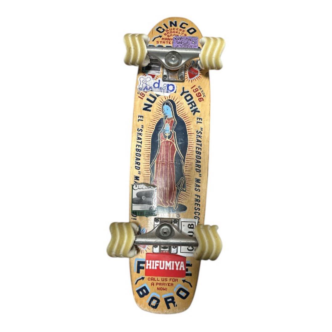 5BORO スケートボード　クルーザー　コンプリートデッキ
