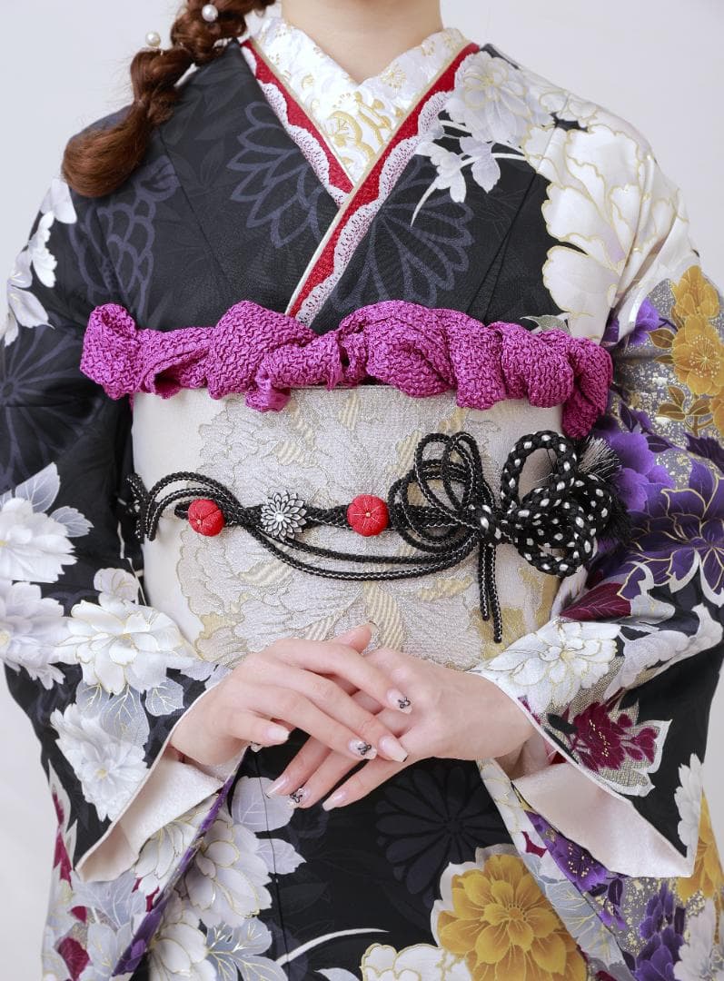 unotaco　振袖9点フルセット　草履バッグなし【886】