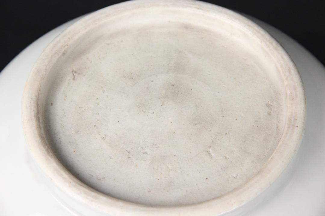 時代物 唐物　白磁　水指　蓋付　李朝白磁 NX23-7