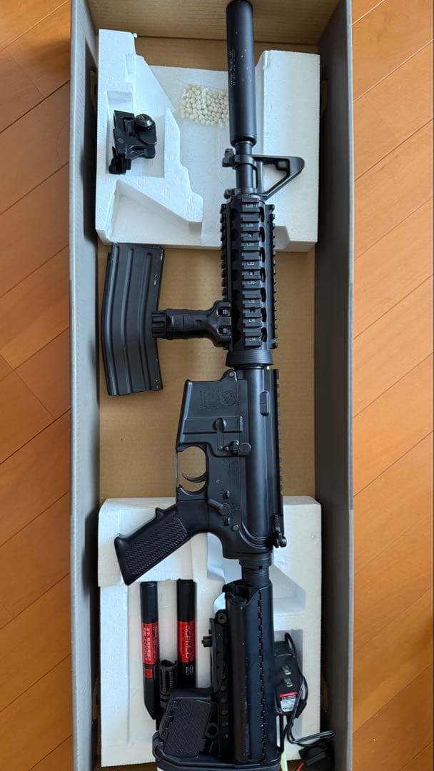 次世代電動ガン SOPMOD M4 CQB-Rブラック(説明必読)