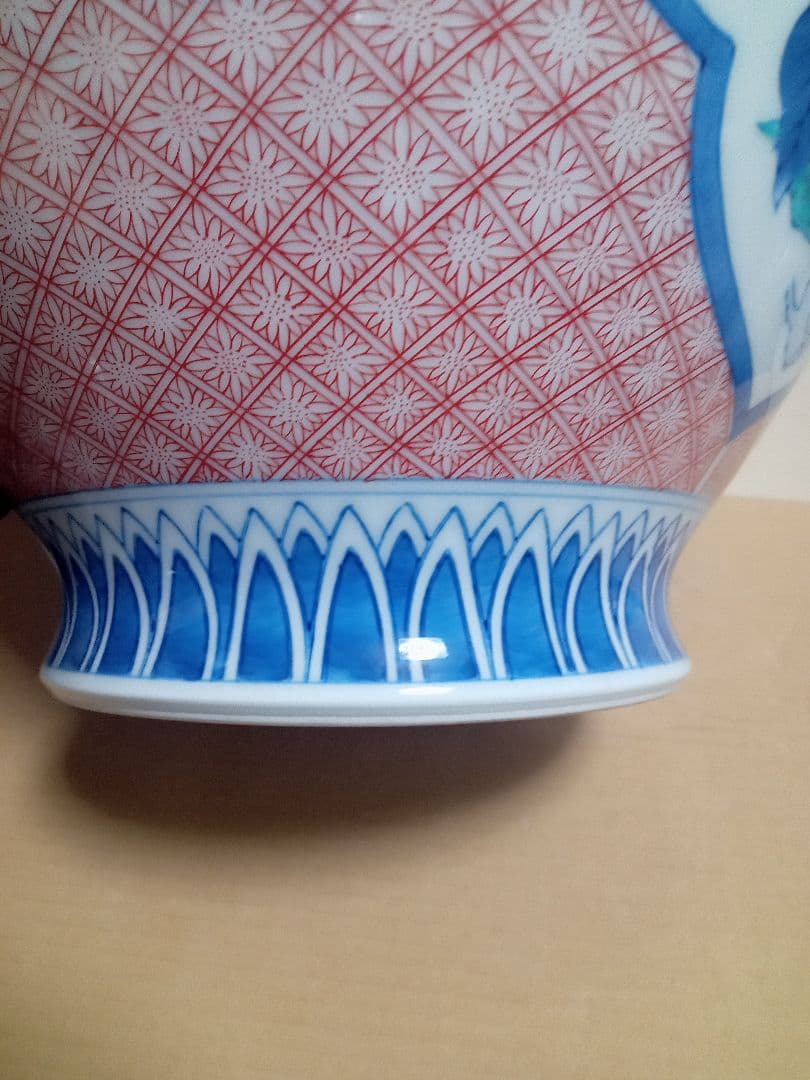 色鍋島桃絵松右衛門の作品です写真１７枚です