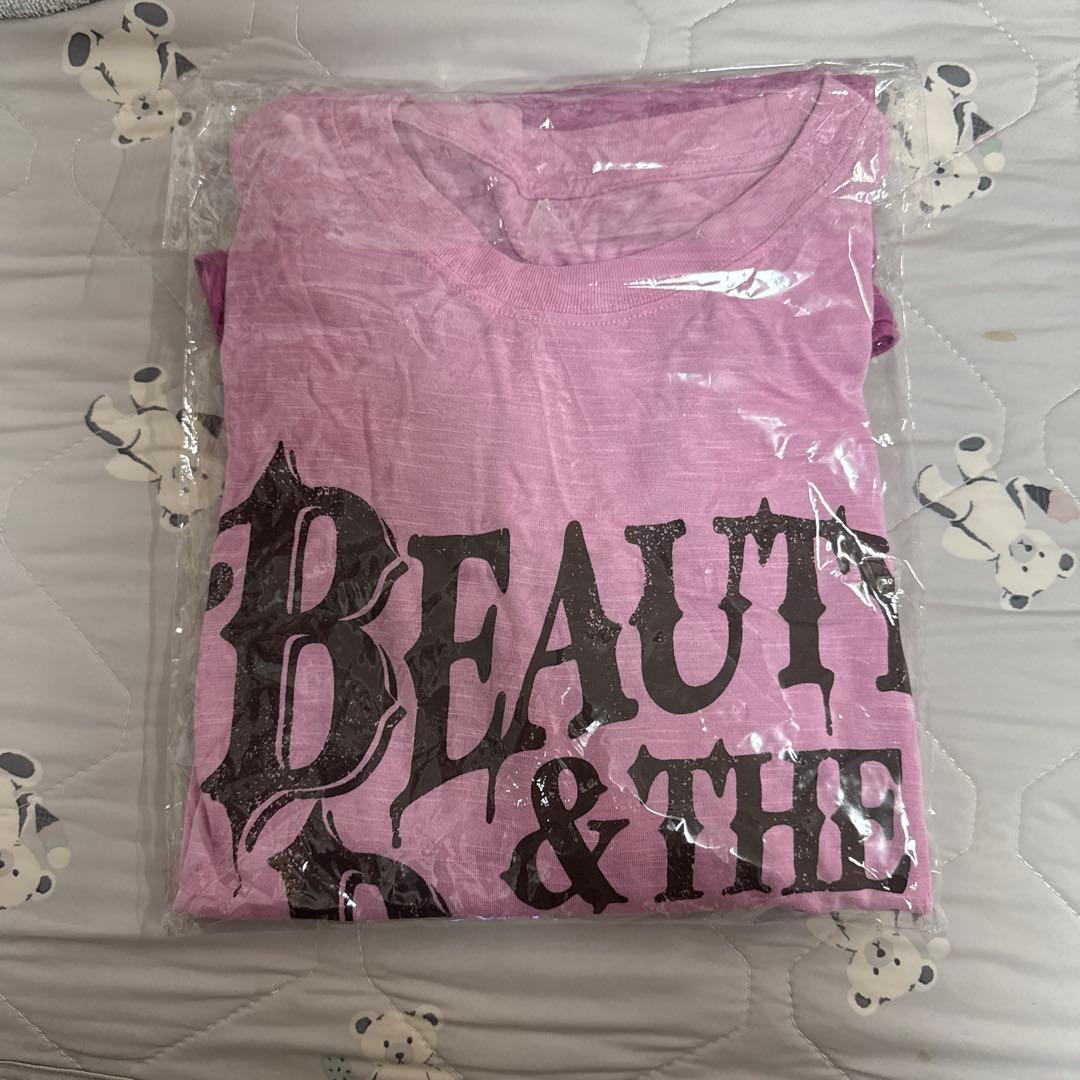 HYDE BEAUTY&THE BEAST 限定Tシャツ　ピンク　Lサイズ