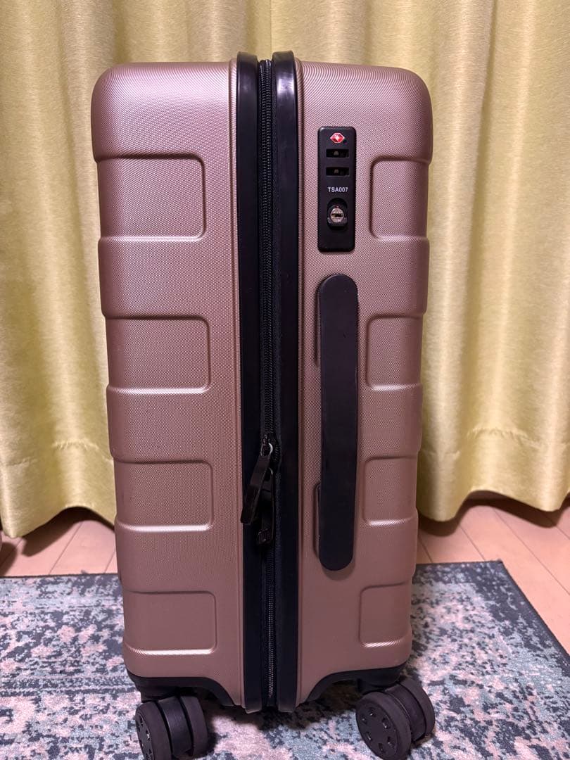 無印良品　キャリーケース　ベージュ　35L