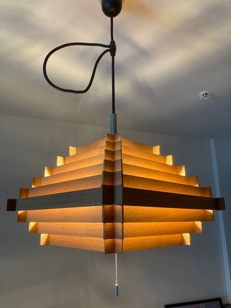 木製　天井照明　匠　木漏れ日