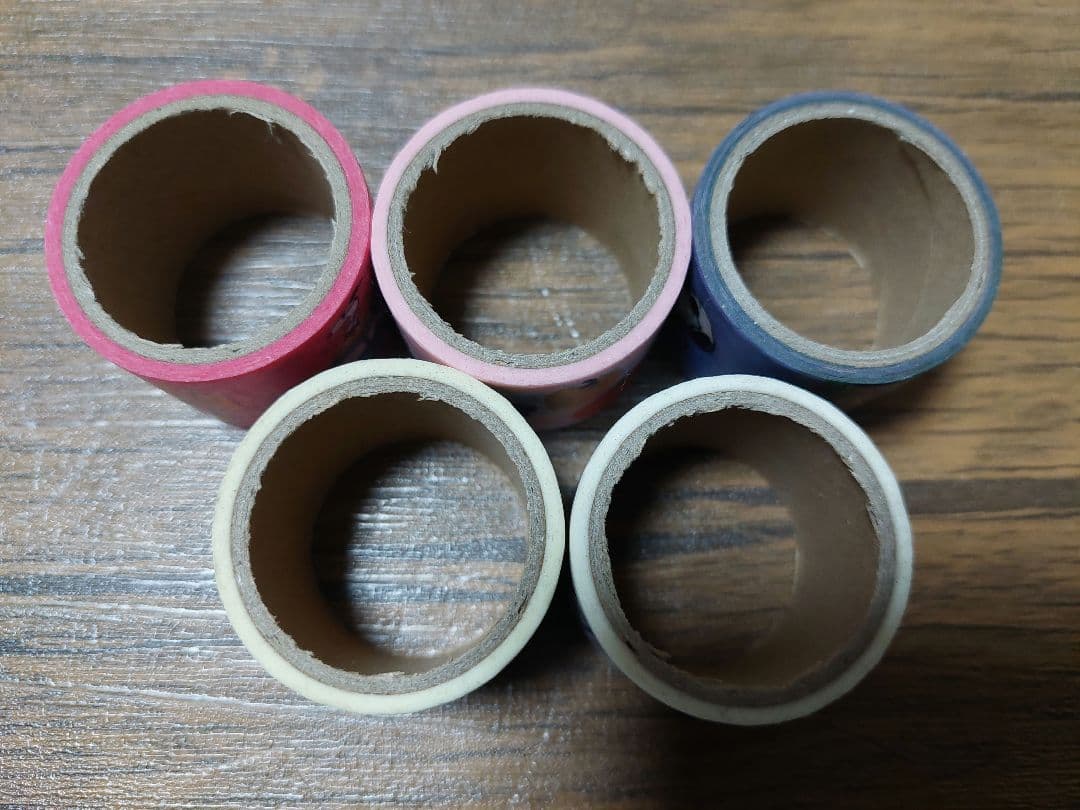 スヌーピー　3cmマスキングテープ5巻き