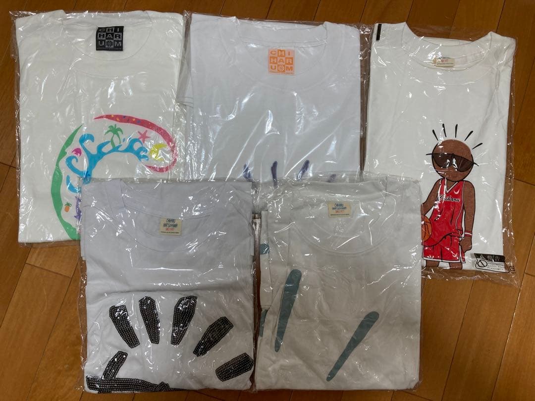 松山千春 コンサート Tシャツ 約２０年間分 ５５枚 すべて新品 未使用品