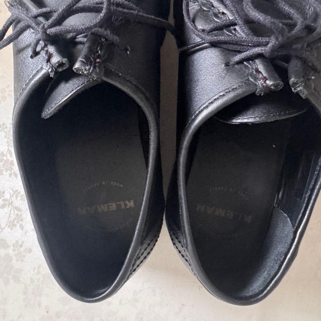 ✨極美品✨クレマン チロリアンシューズ パドロール 41 ブラック 26cm