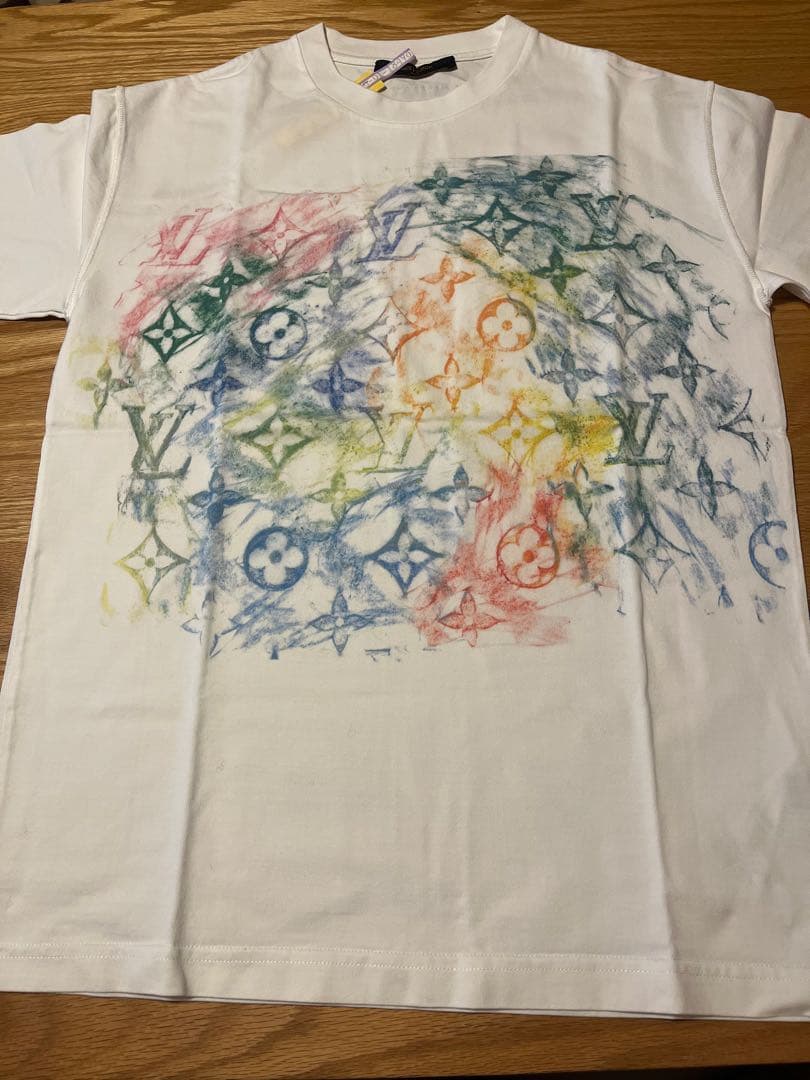 LOUIS VUITTON カラフルロゴ Tシャツ XS