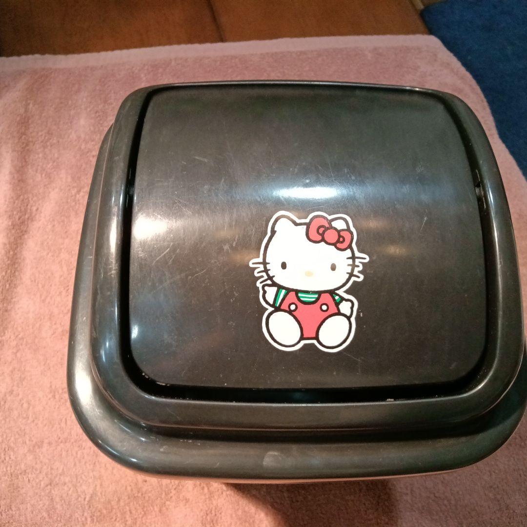 レア 1991年　サンリオ　ハローキティ　スウィングトラッシュ ダストボックス