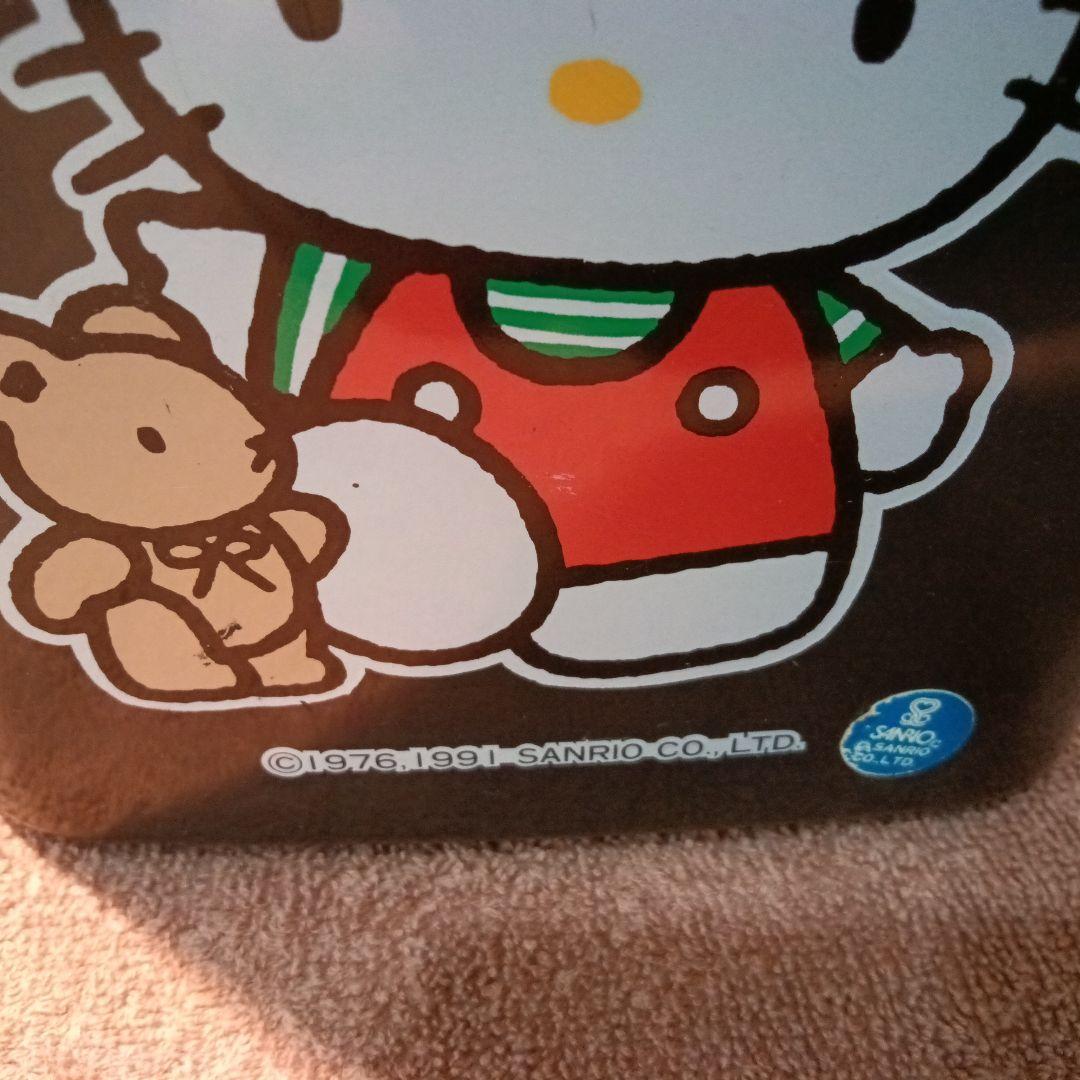 レア 1991年　サンリオ　ハローキティ　スウィングトラッシュ ダストボックス