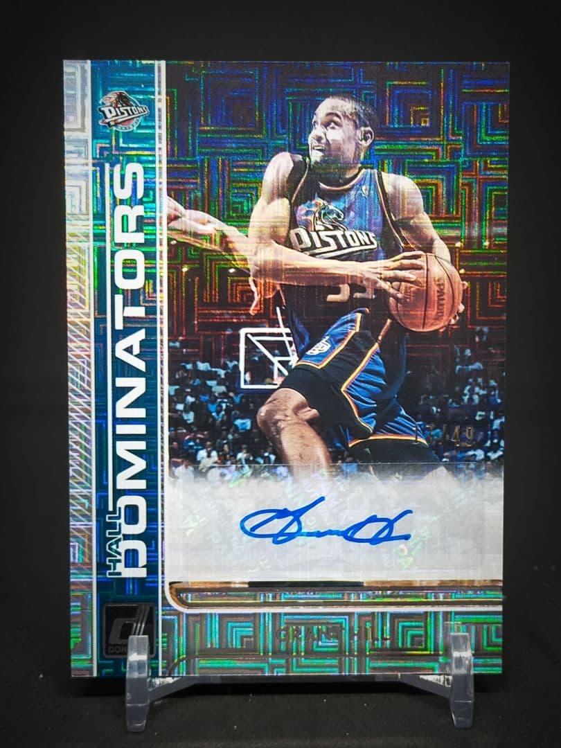 Grant Hill Panini Donruss Auto　グラント・ヒル