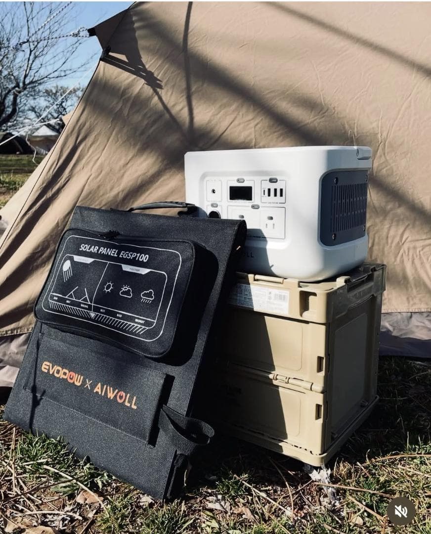 AIWOLLリン酸鉄リチウムポータブル電源1024Wh 当日発送