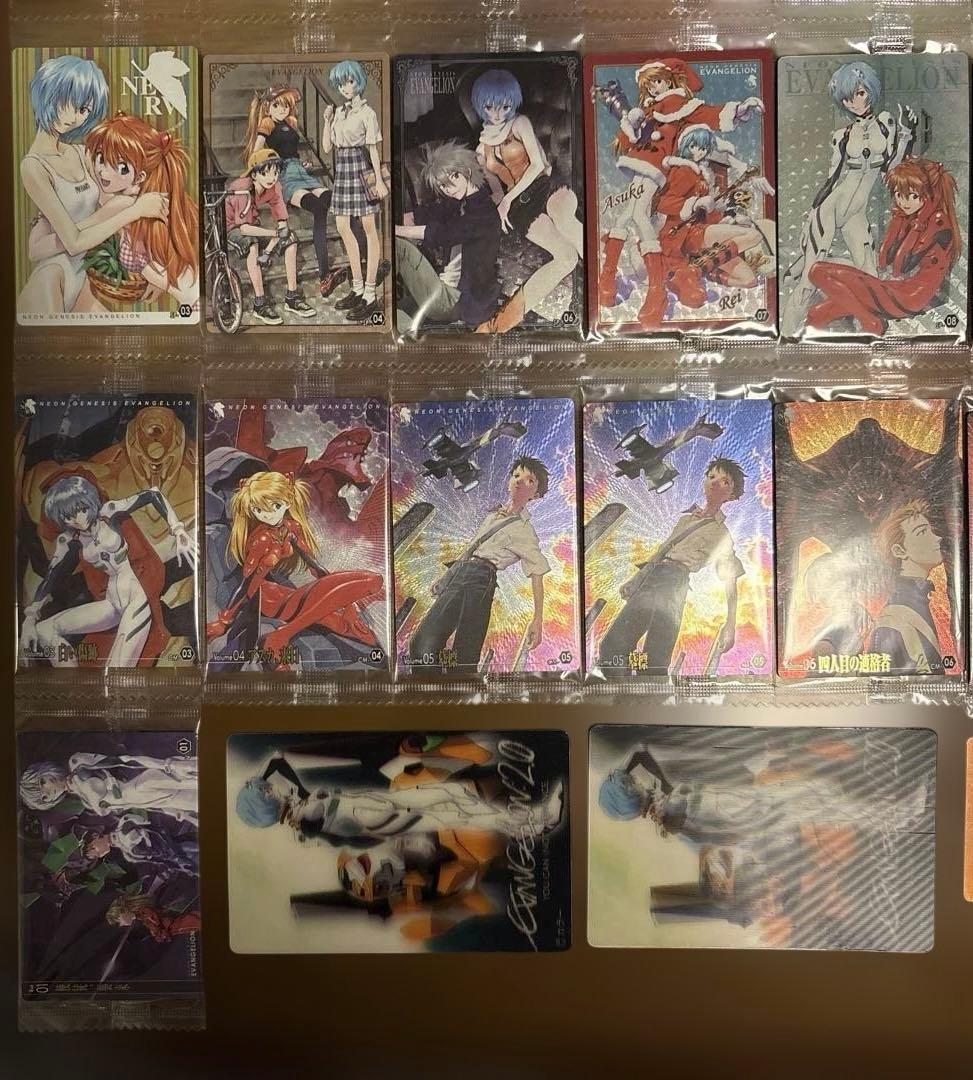 新世紀エヴァンゲリオン　ウエハースカード　コミックSP 貞本義行　未開封まとめ売