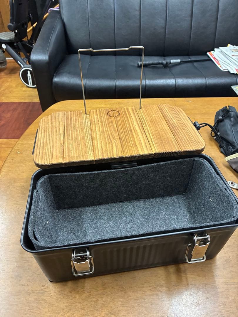 スタンレー　9.4L ランチボックス　天板付き　カスタム　コーヒー　極美品