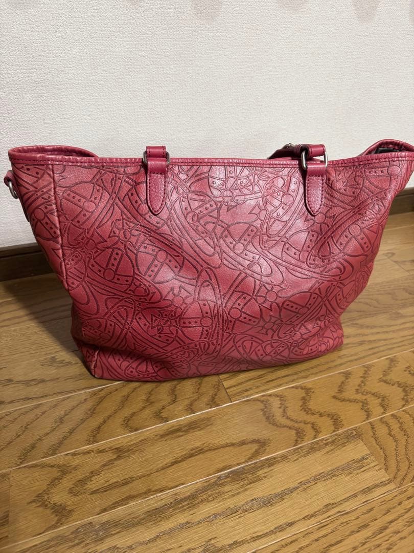 VivienneWestwood オーブ 型押し トートバッグ ヴィンテージ