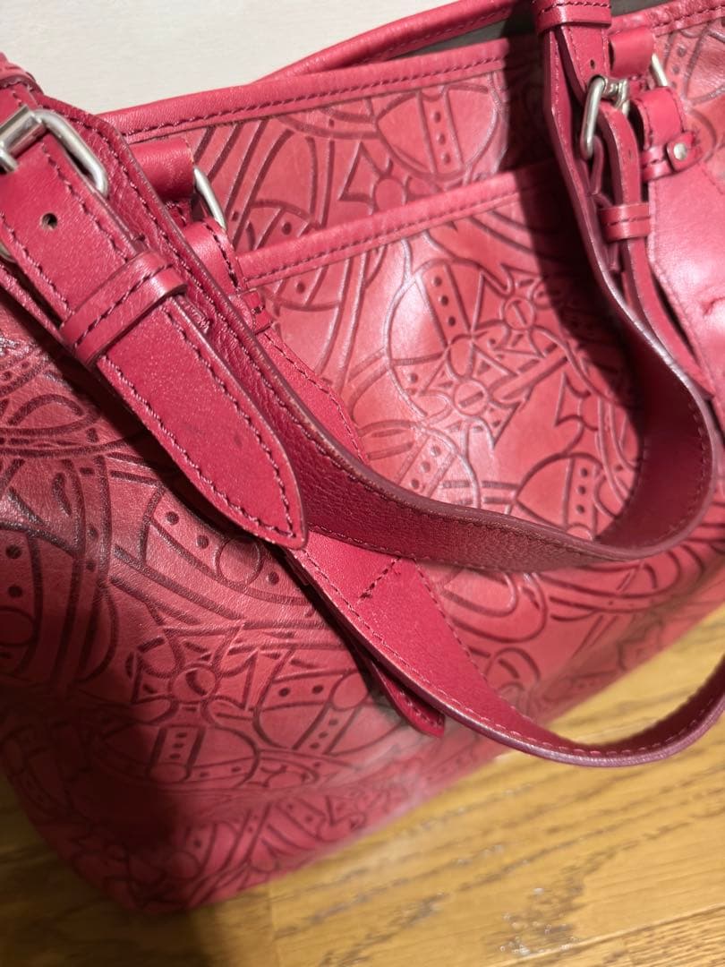 VivienneWestwood オーブ 型押し トートバッグ ヴィンテージ