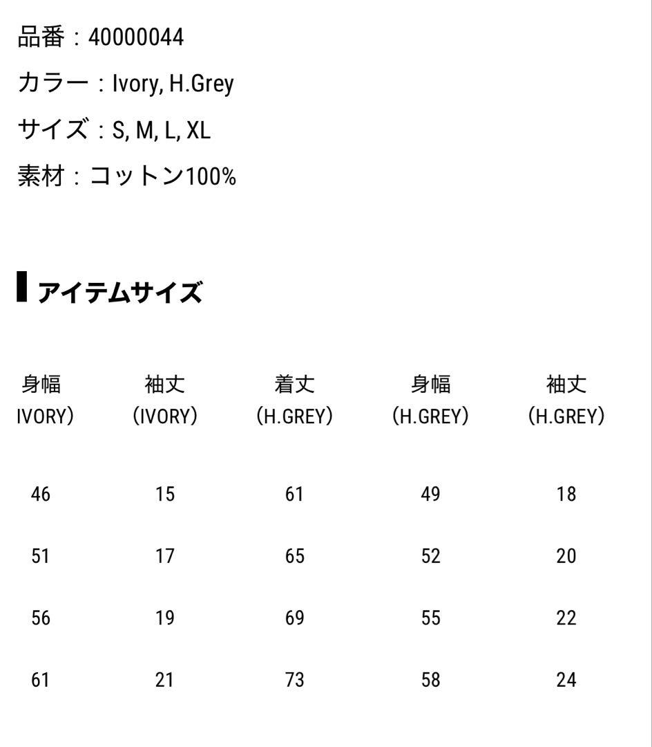 今市隆二RILY Tシャツ グレー Sサイズ