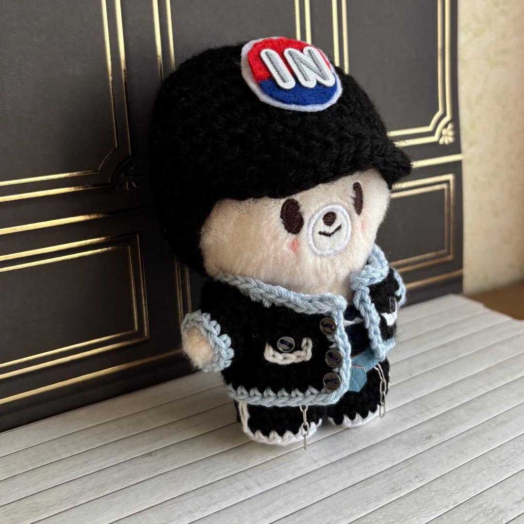 ゆうち様⓵⓶skzoo10cmぬいぐるみ用　衣装　4点