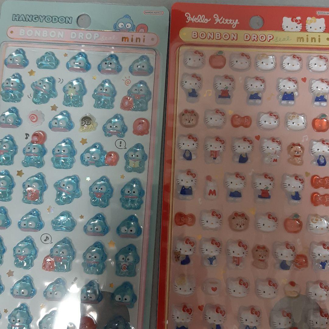 【正規品】サンリオ　ボンボンドロップシール　ミニ　8枚セット