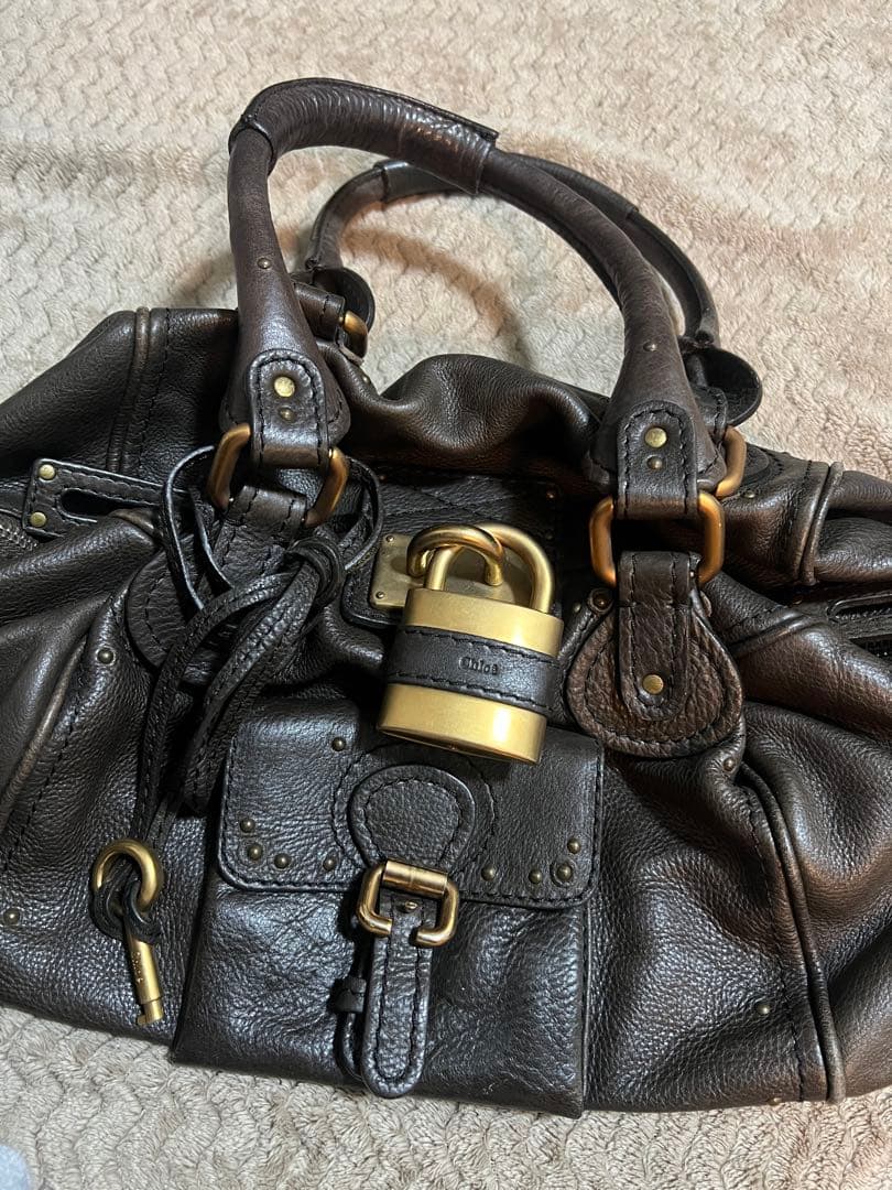 Chloé クロエ　ダークブラウン パディントン