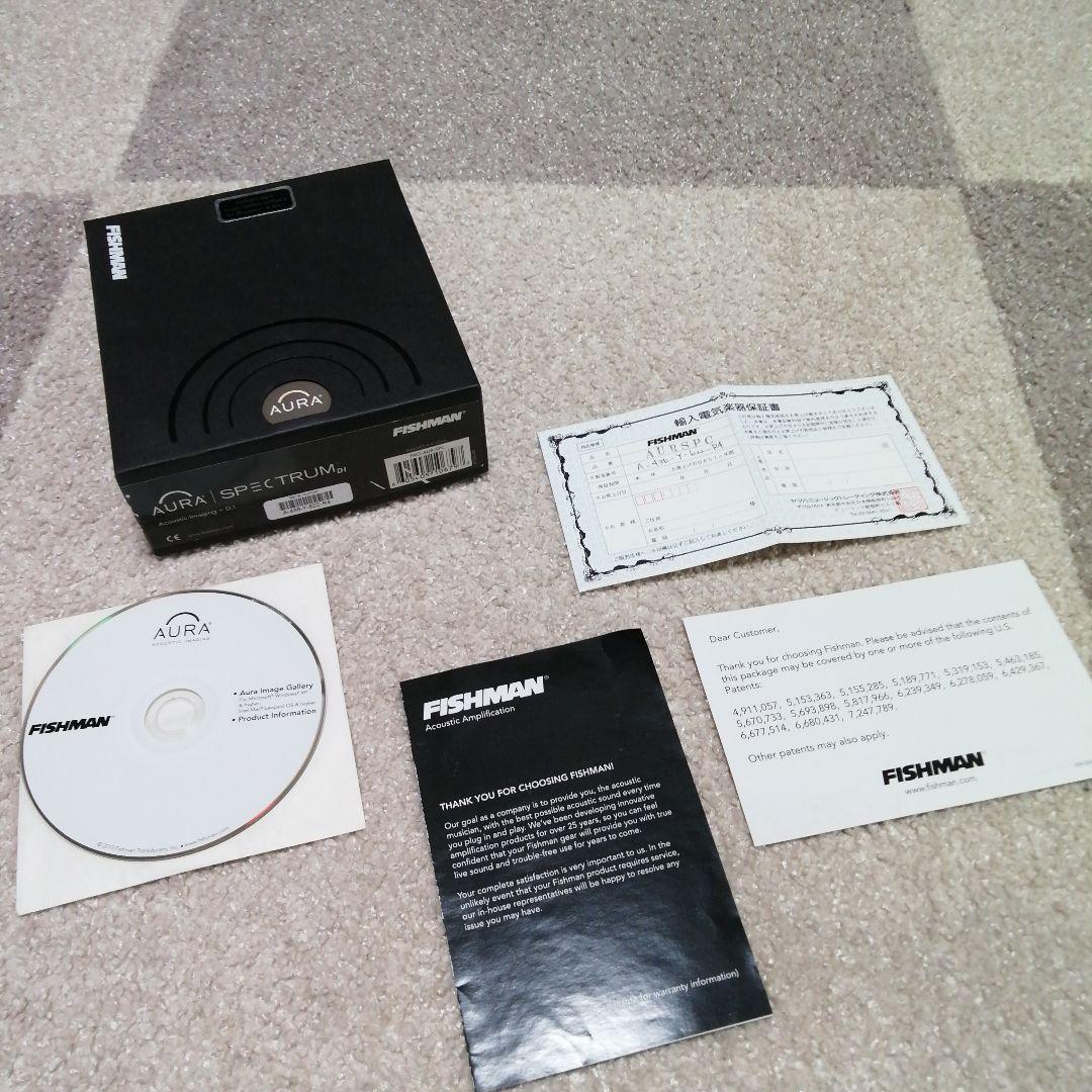 DJ機材 FISHMAN Aura Spectrum DI Preamp
