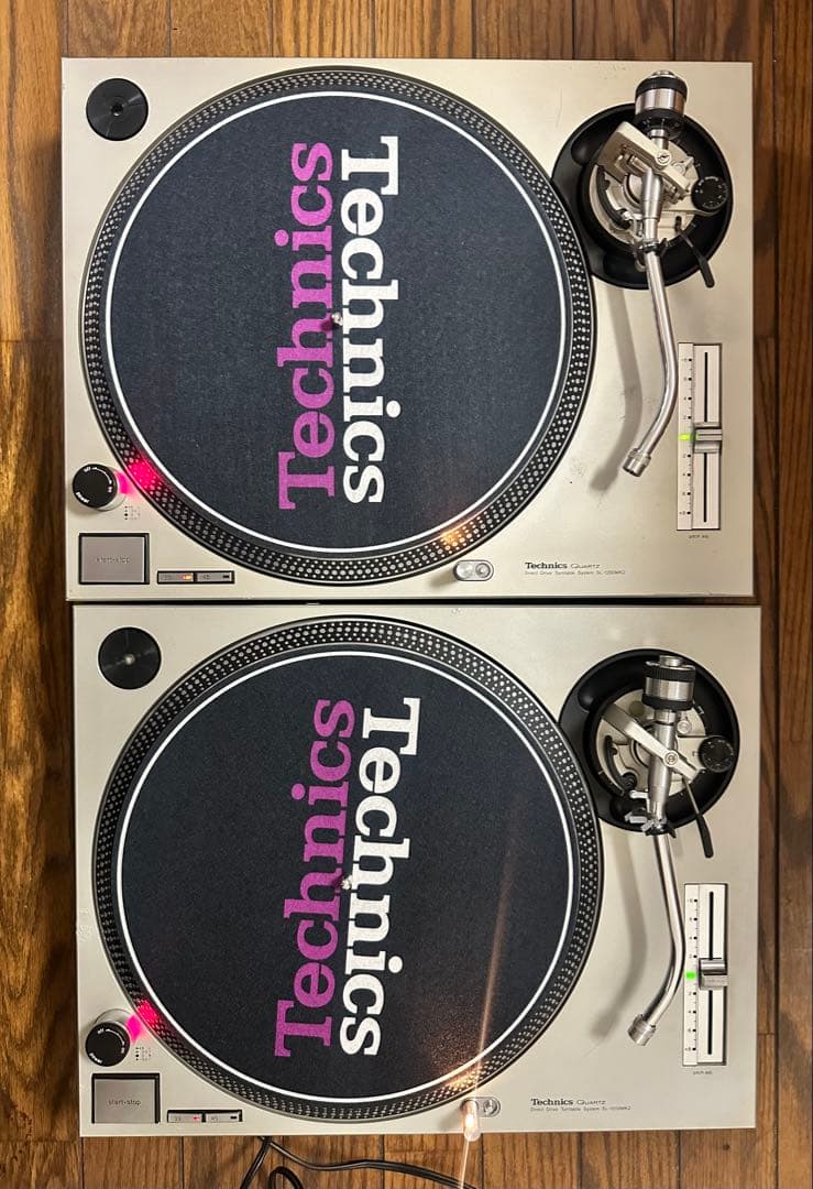 Technics SL-1200MK2 ターンテーブル2台