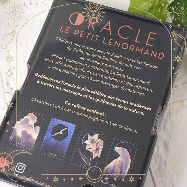 【正規品ルノルマンカード】水墨画の超美麗デッキ✨カササギルノルマン／ピンクエッジ