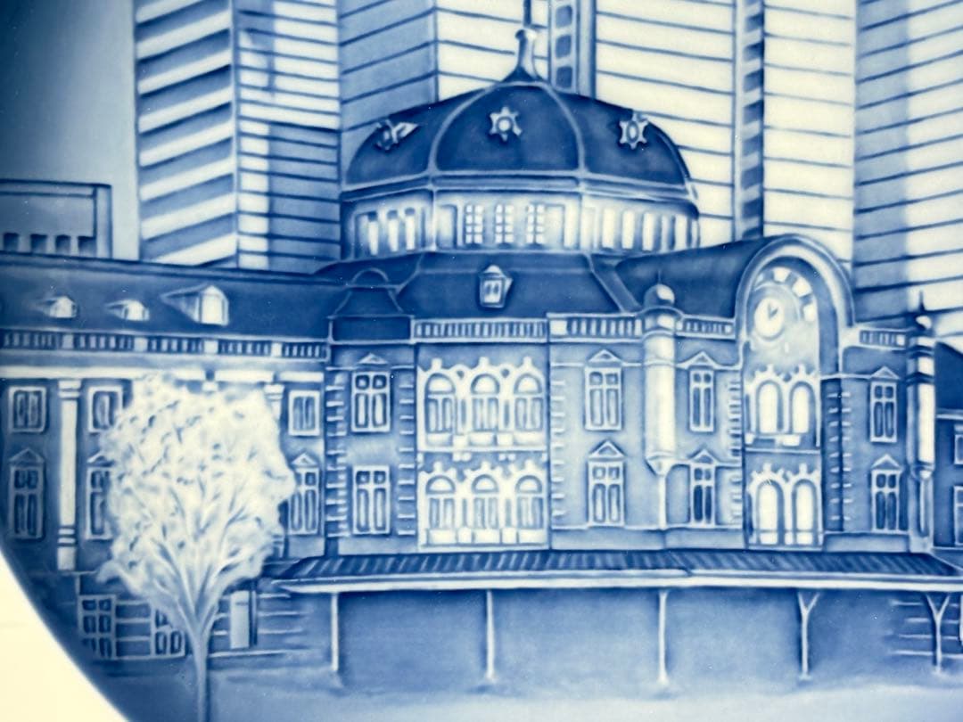 ロイヤルコペンハーゲン ヘリテージプレート2020年『東京駅』 C−2671