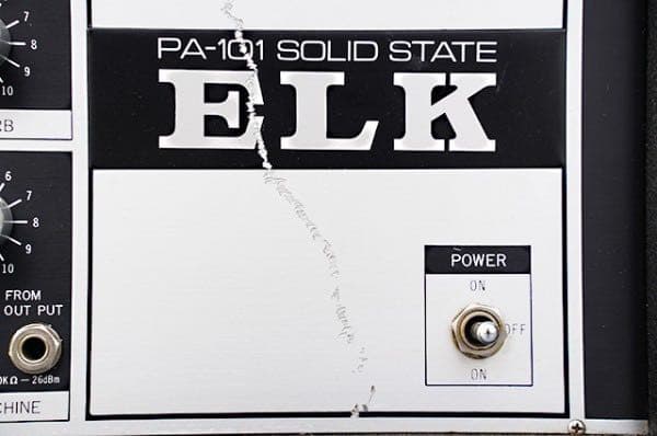 ELK エルク PA-101 SOLID STATE 6ch PAアンプ