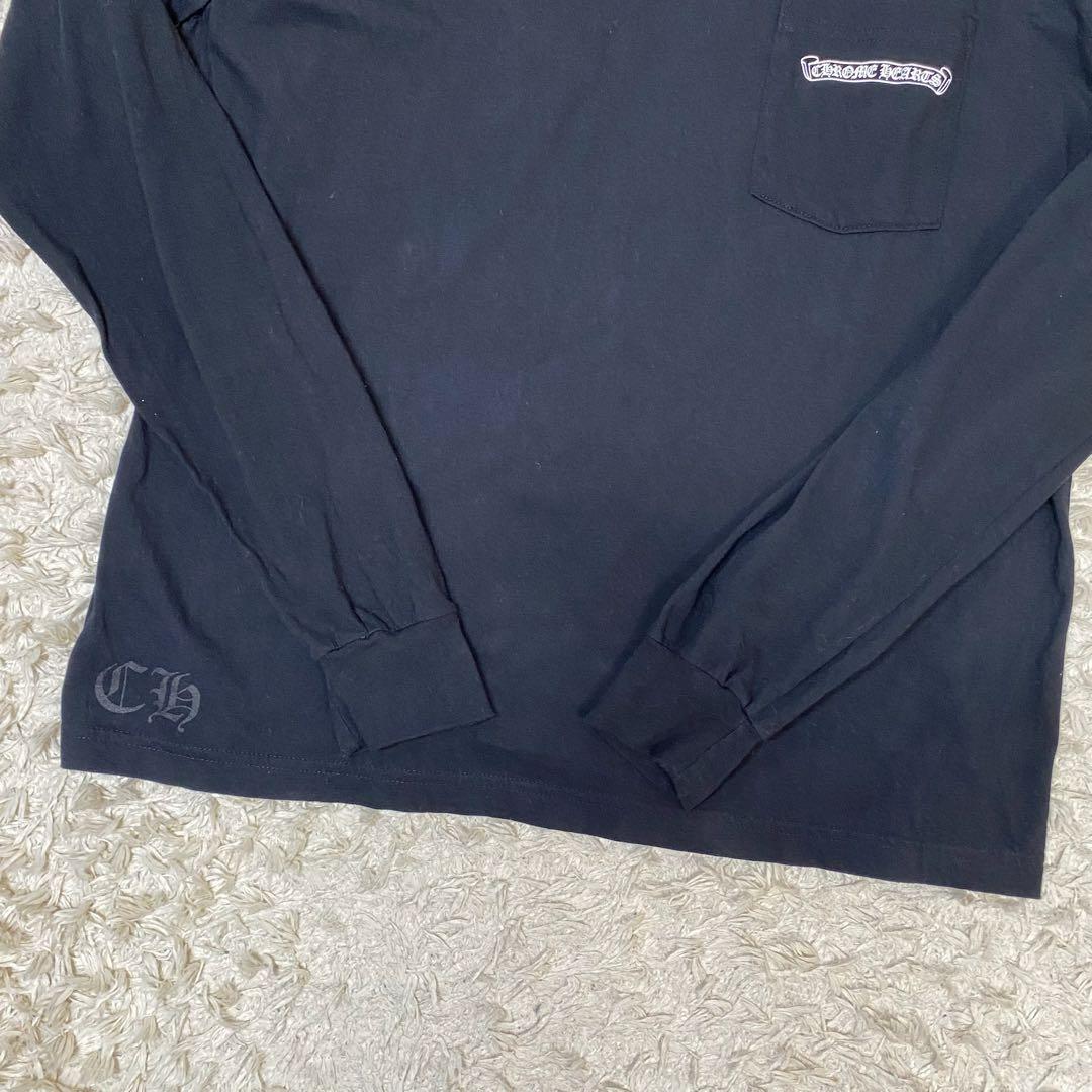 クロムハーツ　長袖Tシャツ　ブラック　L