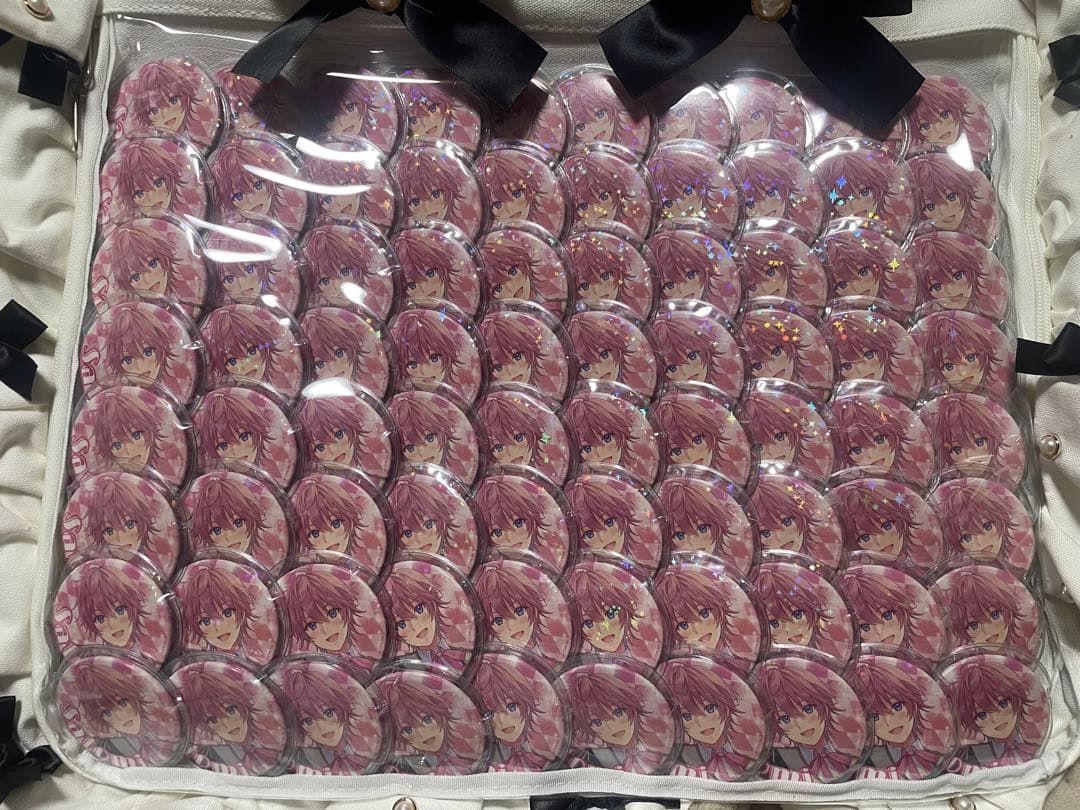 さとみくん 痛バ 缶バッジ セット 90個 春 等身 まとめ売り