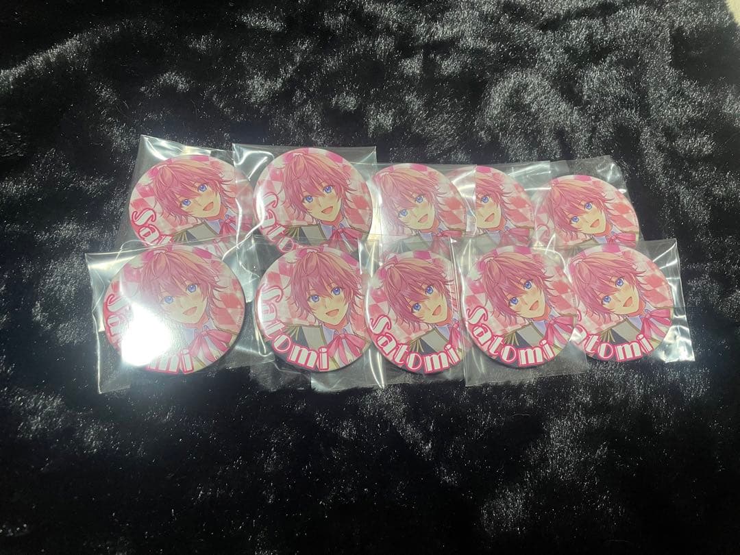 さとみくん 痛バ 缶バッジ セット 90個 春 等身 まとめ売り