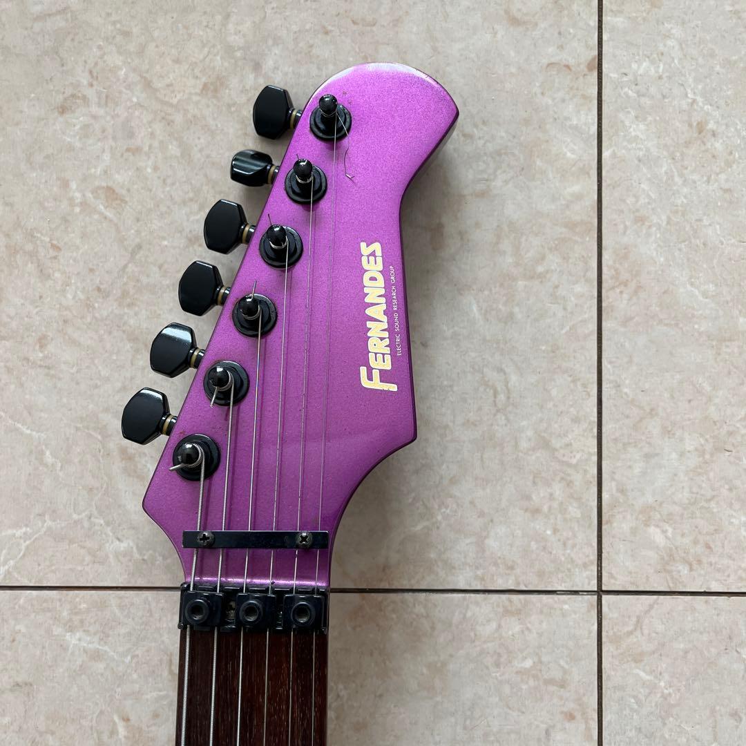 t*3様 FERNANDES パープル エレキギター