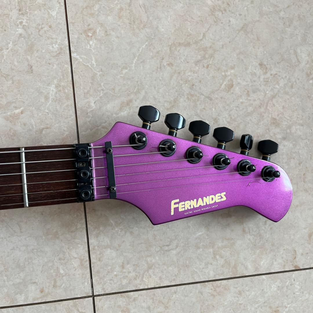 t*3様 FERNANDES パープル エレキギター