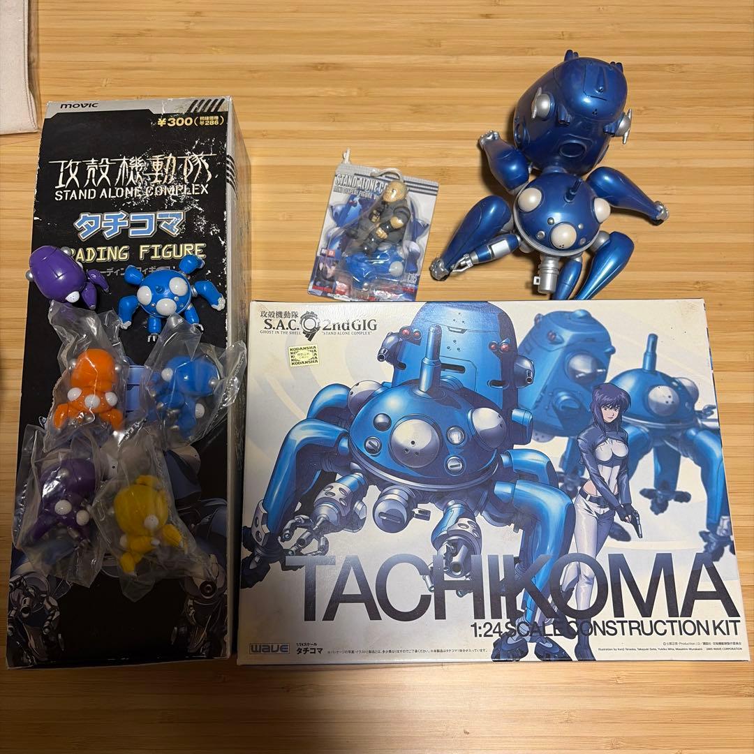 攻穀機動隊　トレーディングフィギュアとプラモデルセット