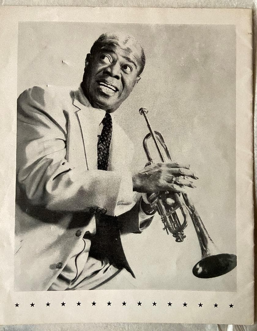 Louis Armstrong （ルイ・アームストロング） 直筆サイン